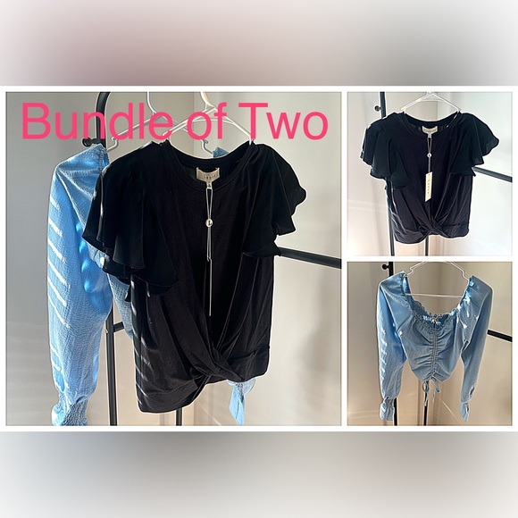 Bundle of 2 XS shirts NWT - Lenon and Articles of Society - Picture 1 of 15
